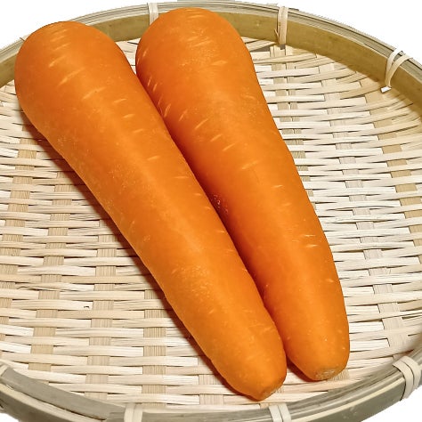 美穂さんのにんじん 2本入 福岡県産 | 朝ごはん本舗