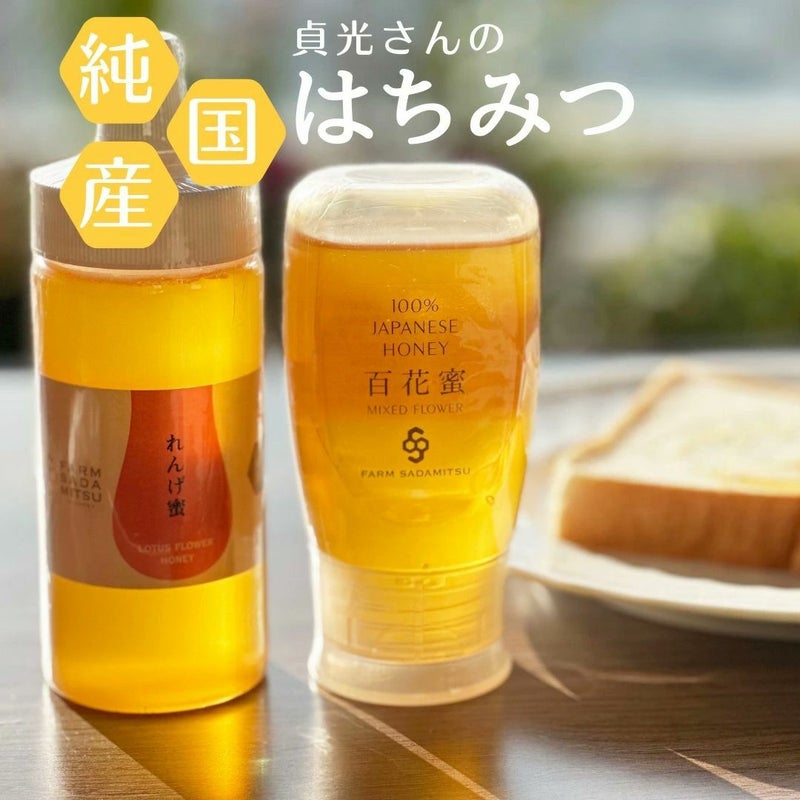 純国産はちみつ　300g【3本で送料無料】