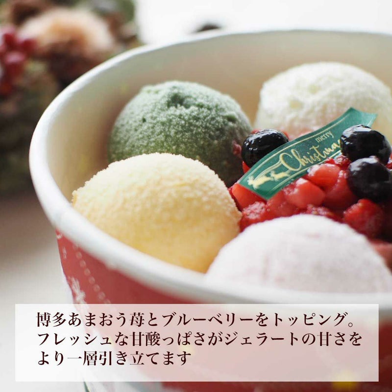 クリスマスジェラートケーキ 無添加 卵不使用 冷凍 直送