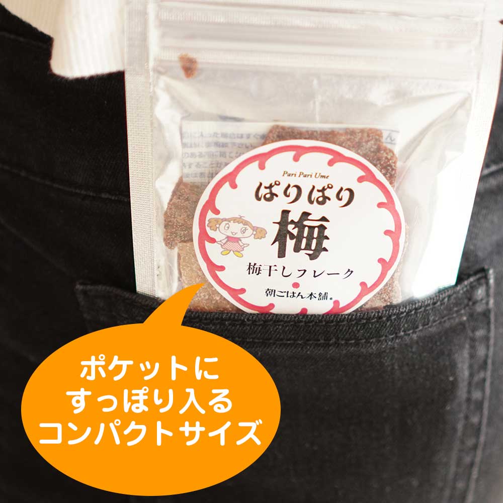 とってもすっぱい「白パリパリ梅」　15g